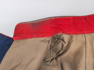 Bayern, Waffenrock für einen Spielmann im Infanterie Regiment No. 20 Lindau. Effekten original vernäht, Eigentumstück, guter Gesamtzustand
