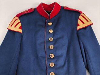 Bayern, Waffenrock für einen Spielmann im Infanterie Regiment No. 20 Lindau. Effekten original vernäht, Eigentumstück, guter Gesamtzustand