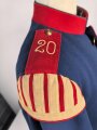 Bayern, Waffenrock für einen Spielmann im Infanterie Regiment No. 20 Lindau. Effekten original vernäht, Eigentumstück, guter Gesamtzustand