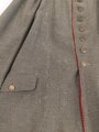1. Weltkrieg, feldgraue Feldbluse für Mannschaften und Unteroffiziere der Sanitätstruppe. Kammerstück des Artillerie Regiment 54. getragenes Stück in gutem Gesamtzustand