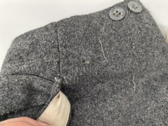 1. Weltkrieg , Reithose für Mannschaften der berittenen Truppen M 1908. Kammerstück von 1916 ohne Lederbesatz in gutem Zustand, die Strippe an den Beinenden abgeschnitten