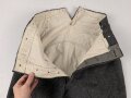 1. Weltkrieg , Reithose für Mannschaften der berittenen Truppen M 1908. Kammerstück von 1916 ohne Lederbesatz in gutem Zustand, die Strippe an den Beinenden abgeschnitten