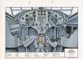 Luftwaffe Lehrmittelabteilung "W 34 hi Besatzungsraum mit Doppelinstrumentierung für Bildflugschulung Fl Üb 8-197/1" Stand von Okt. 1941, DIN A4 gelocht