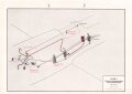 Luftwaffe Lehrmittelabteilung "Fw 44J Triebwerksbediengestänge und Feuerlöschanlage Fl Üb 8-173/3" Stand vom 10.1940, DIN A4 gelocht