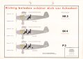 Luftwaffe Lehrmittelabteilung "Fw 44 J Ladeplan Fl Üb 8-173/8" Stand vom 1.1941, DIN A4 gelocht
