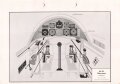 Luftwaffe Lehrmittelabteilung "Bü 131 Führerraum Fl Üb 8-176/1" Stand vom 11.1940, DIN A4 gelocht