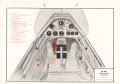 Luftwaffe Lehrmittelabteilung "Fw 44 J Führerraum Fl Üb 8-173/1" Stand vom 12.1935, DIN A4 gelocht