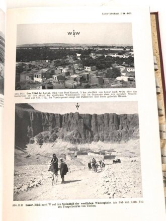 "Ägypten und Cyrenaika" Luftgeographisches Einzelheft 2.Teil, Herausgegeben vom Generalstab der Luftwaffe 1942. guter Zustand, etwas über DIN A4