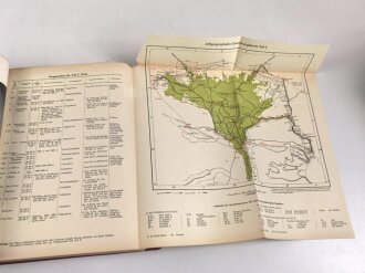"Ägypten und Cyrenaika" Luftgeographisches Einzelheft 2.Teil, Herausgegeben vom Generalstab der Luftwaffe 1942. guter Zustand, etwas über DIN A4