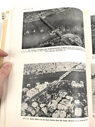 "Ägypten und Cyrenaika" Luftgeographisches Einzelheft 2.Teil, Herausgegeben vom Generalstab der Luftwaffe 1942. guter Zustand, etwas über DIN A4