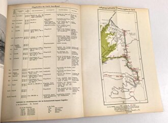 "Ägypten und Cyrenaika" Luftgeographisches Einzelheft 2.Teil, Herausgegeben vom Generalstab der Luftwaffe 1942. guter Zustand, etwas über DIN A4