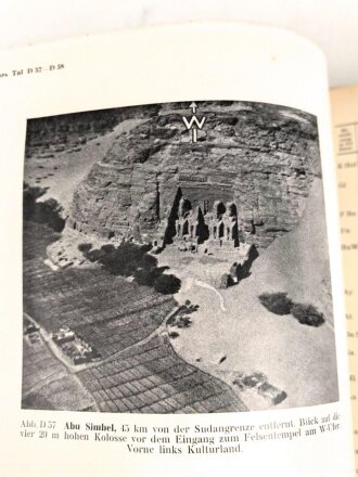 "Ägypten und Cyrenaika" Luftgeographisches Einzelheft 2.Teil, Herausgegeben vom Generalstab der Luftwaffe 1942. guter Zustand, etwas über DIN A4