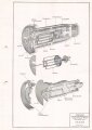 Luftwaffe Lehrmittelabteilung "Patin-Fernkompass Tochterkompaß PFK/2 Schematischer Aufbau Fl Üb 27-024/6" Stand vom 01.01.1941, DIN A4 gelocht