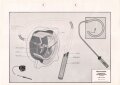Luftwaffe Lehrmittelabteilung "Thermometer Dampfdruck-Fernthermometer (Schnittbild) Fl Üb 27-037/3" Stand vom 01.05.1941, DIN A4 gelocht