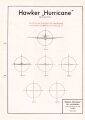 Luftwaffe Lehrmittelabteilung "Hawker Hurricane Ziel- und Schießlehre - Entfernungsschätzen mit Hilfe des Revi Fl Üb 2-093/4", DIN A4 gelocht