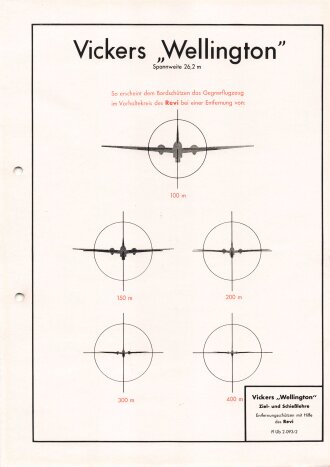 Luftwaffe Lehrmittelabteilung "Vickers Wellington...