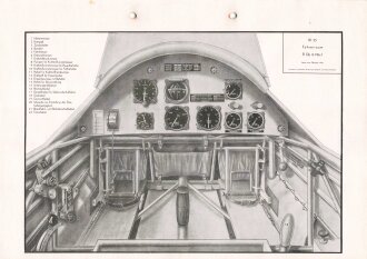 Luftwaffe Lehrmittelabteilung "Kl 35 Führerraum...