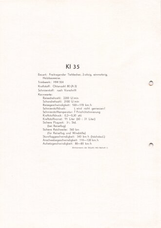Luftwaffe Lehrmittelabteilung "Kl 35 Führerraum...