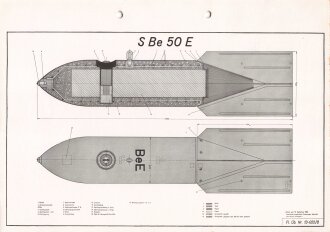 Luftwaffe Lehrmittelabteilung "S Be 50 E - Fl...