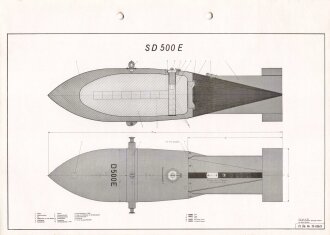 Luftwaffe Lehrmittelabteilung "SD 500 E - Fl Üb...