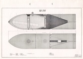Luftwaffe Lehrmittelabteilung "SD 250 - Fl Üb...