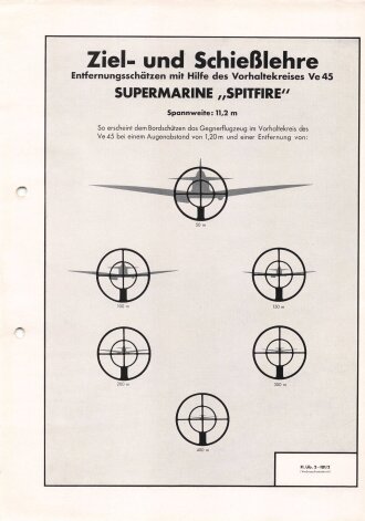 Luftwaffe Lehrmittelabteilung "Ziel- und...