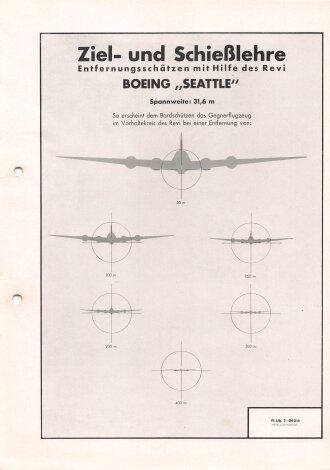 Luftwaffe Lehrmittelabteilung "Ziel- und...