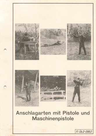 Luftwaffe Lehrmittelabteilung "Anschlagarten mit...