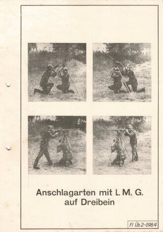 Luftwaffe Lehrmittelabteilung "Anschlagarten mit...