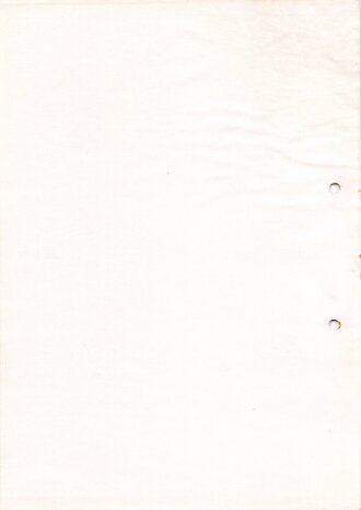 Luftwaffe Lehrmittelabteilung "SD 2 - Fl. Üb. Nr. 13-020/1", Stand vom Juli 1941, DIN A4 gelocht