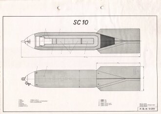 Luftwaffe Lehrmittelabteilung "SC 10 - Fl. Üb....