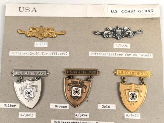 U.S.Coast Guard  ,metal insignia collection
