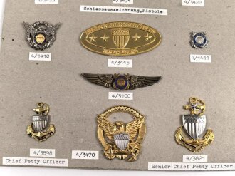 U.S.Coast Guard  ,metal insignia collection