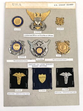U.S. Coast Guard  insignia collection