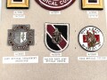U.S. Medical Corps insignia collection