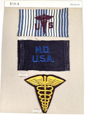 U.S. Medical Corps insignia collection