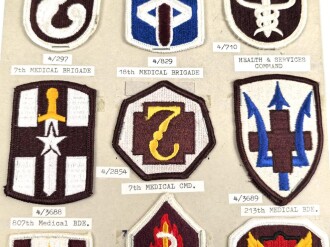 U.S. Medical Corps insignia collection