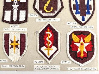 U.S. Medical Corps insignia collection