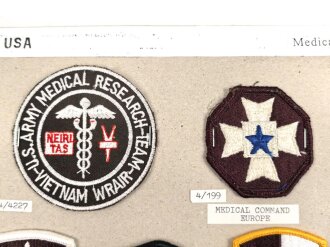 U.S. Medical Corps insignia collection