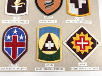 U.S. Medical Corps insignia collection