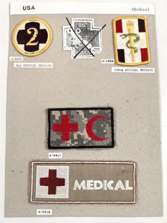 U.S. Medical Corps insignia collection