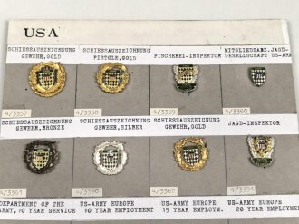 U.S. small badge collection