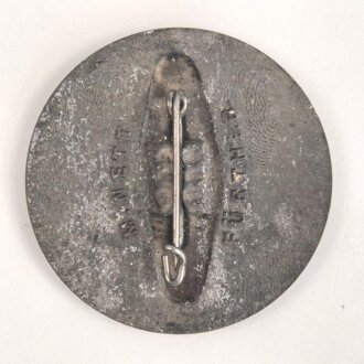 Leichtmetallabzeichen "2. Landestagung Bayer. Kleingärtner, Für Blut und Boden, Fürth 1937"