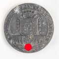 Leichtmetallabzeichen "2. Landestagung Bayer. Kleingärtner, Für Blut und Boden, Fürth 1937"