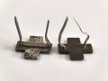 Deutsches Rotes Kreuz DRL , Zwei Auflagen für Kragenspiegel, Höhe und Breite 1 cm
