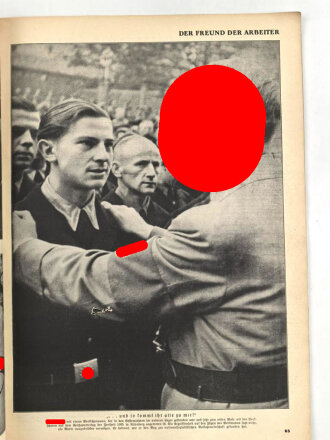 Illustrierter Beobachter "Unser Führer" zum 50. Geburtstag Adolf Hitlers am 20. April 1939"