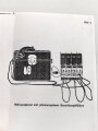REPRODUKTION, H.Dv. 95/11 L.Dv. 419/4k Das Vermittlungskästchen, datiert 1938, DIN A5, 12 Seiten und Anhänge