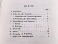 REPRODUKTION, H.Dv. 95/11 L.Dv. 419/4k Das Vermittlungskästchen, datiert 1938, DIN A5, 12 Seiten und Anhänge