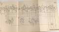 REPRODUKTION, D 1056/1 Gerätbeschreibung Funk-Horch-Empfänger u, datiert 1943, DIN A5, 32 Seiten und Anhänge