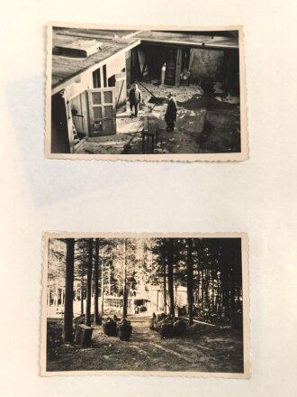 Luftfahrtforschungsanstalt Hermann Göring Braunschweig, 24 Fotos, davon etliche mehrfach, sowie Fotokopien von Papieren